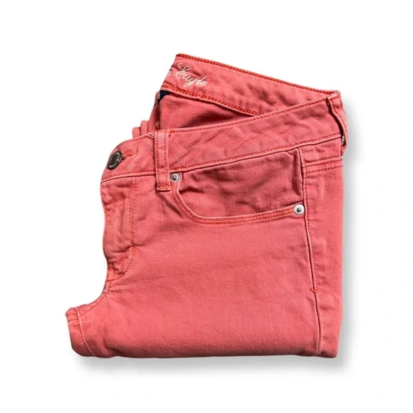 American Eagle 6 Long Skinny Stretch Jeans - Picture 2 of 7